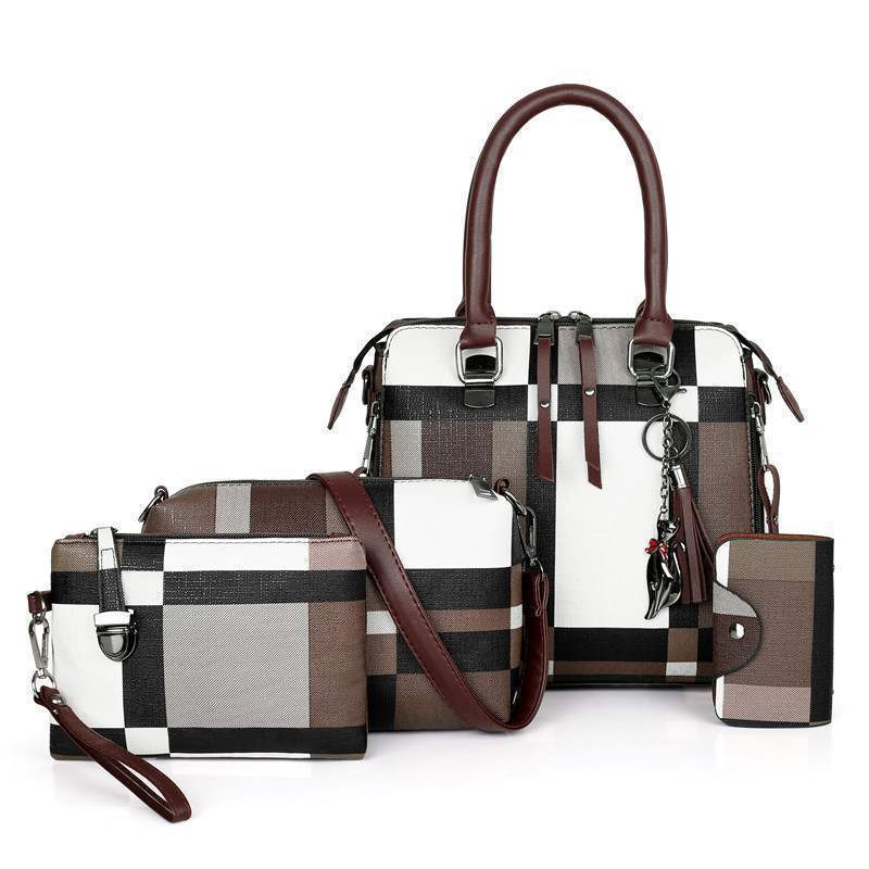 Luxury Plaid Designer Handbags for Stylish Women