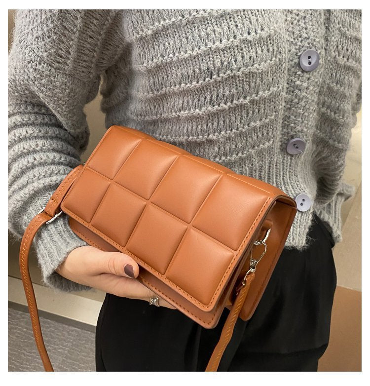 Shiny PU Small Square Shoulder & Messenger Bag