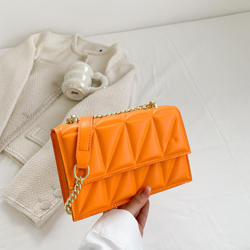 Small Square Chain Crossbody Bag – Stylish Compact Carry