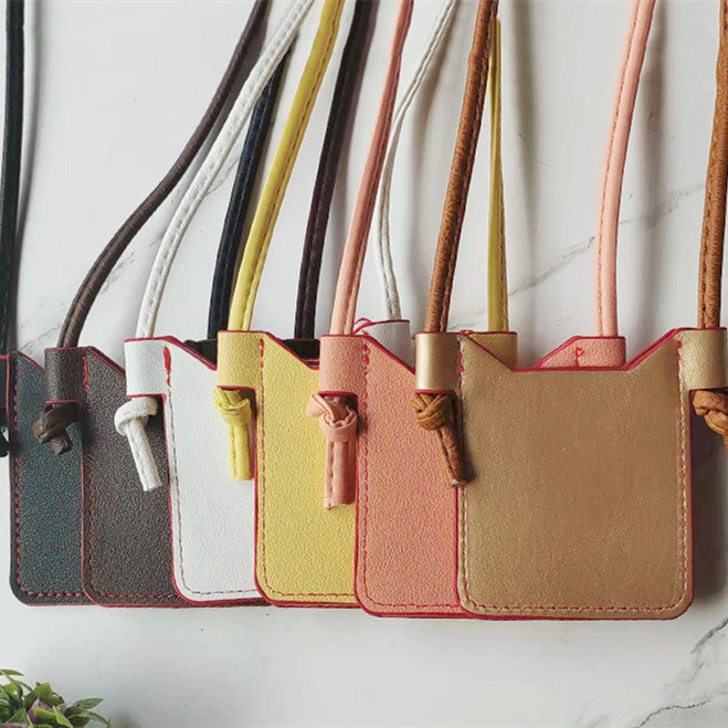 Solid Color Leather Multi-Layer Card & Coin Purse
